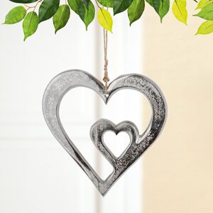 Závěsná dekorace Srdce, 14 cm