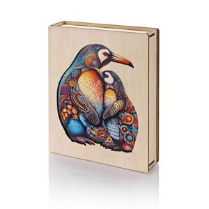 Dřevěné puzzle Tučňáci, 190 dílků