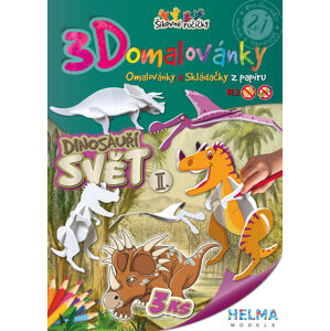 Helma 365 3D Omalovánky, Dinosauří svět II.