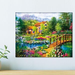 Weltbild Diamantové malování Dům u rybníka