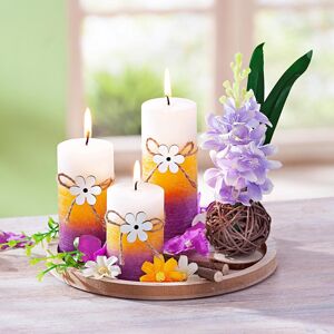 Weltbild Dekorační sada se svíčkami Květinová romantika
