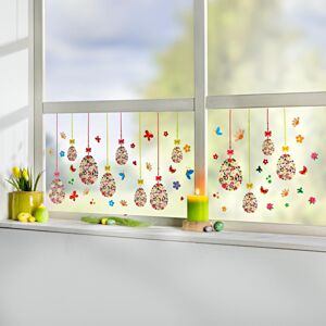 Weltbild Samolepky na okno Veselé Velikonoce, sada 136 ks