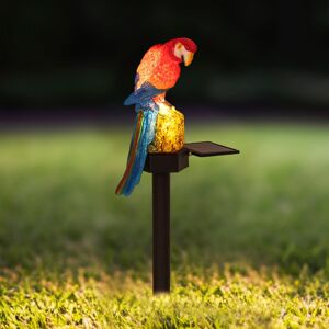 Haushalt international LED solární zahradní zápich Papoušek