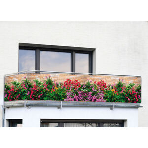 WENKO Zástěna na balkón Květy