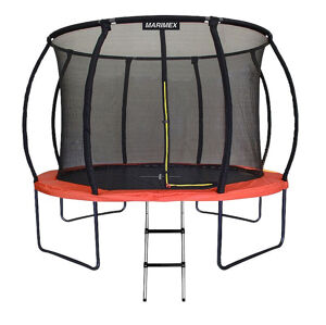 MARIMEX Trampolína Marimex Premium 305 cm + vnitřní ochranná síť + schůdky + kotvící sadaZDARMA