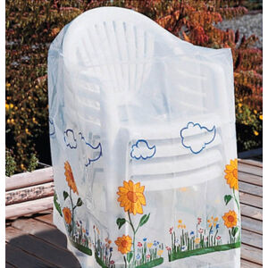 Die moderne Hausfrau Ochranný obal na zahradní židle Slunečnice