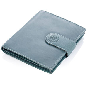 Dámská peněženka kožená mandala, modrá