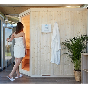 Biohort Model sauna k domkům Biohort CasaNova pozice vlevo