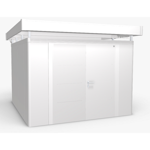 Biohort Zahradní domek BIOHORT CasaNova DUO 330 x 330 (stříbrná metalíza) orientace dveří vlevo