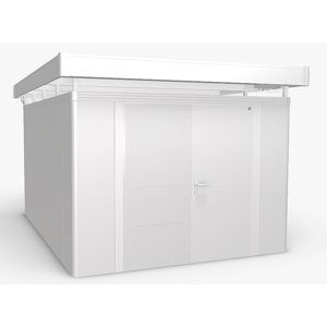 Biohort Zahradní domek BIOHORT CasaNova DUO 330 x 430 (stříbrná metalíza) orientace dveří vlevo