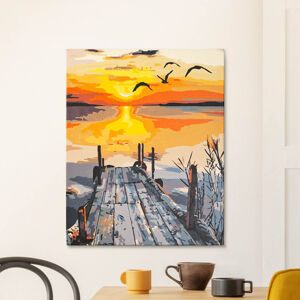 Weltbild Malování podle čísel - Západ slunce