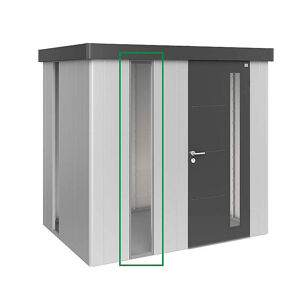 Biohort Panel z akrylového skla k domečku Biohort NEO (tmavě šedá metalíza)