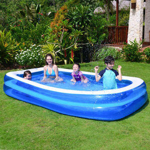 Haushalt international Nafukovací bazén rodinný, 262 × 175 × 51 cm