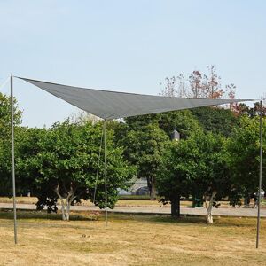 Outsunny Stínící plachta trojúhelník, 3 x 3 x 3 m, šedá